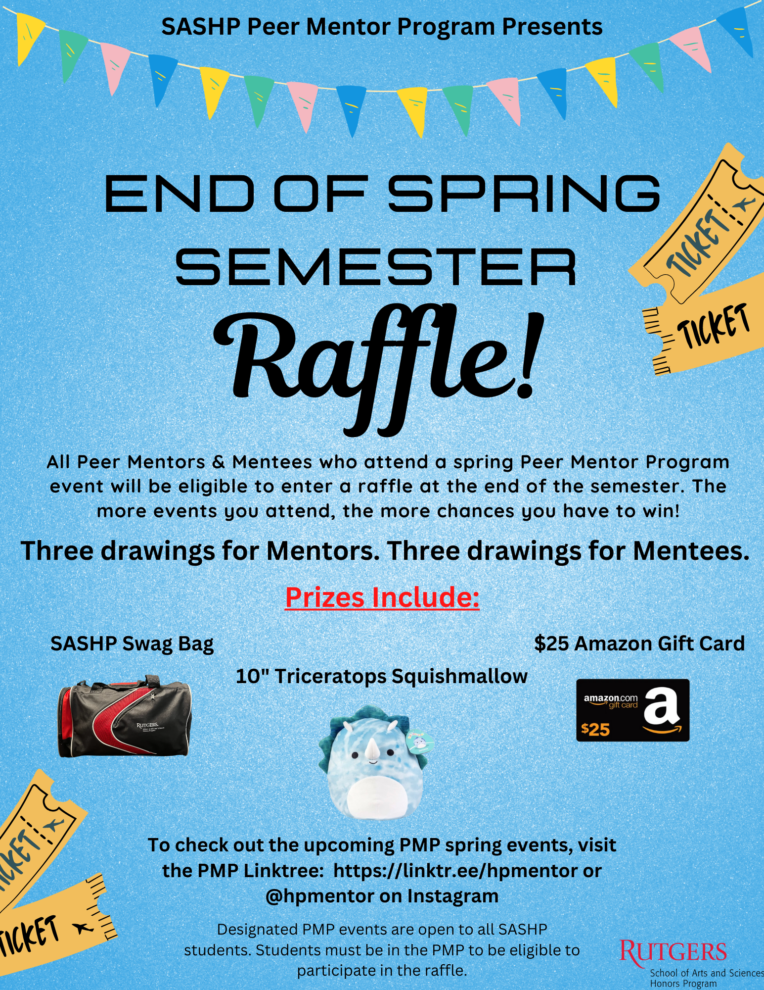 End of spring raffle