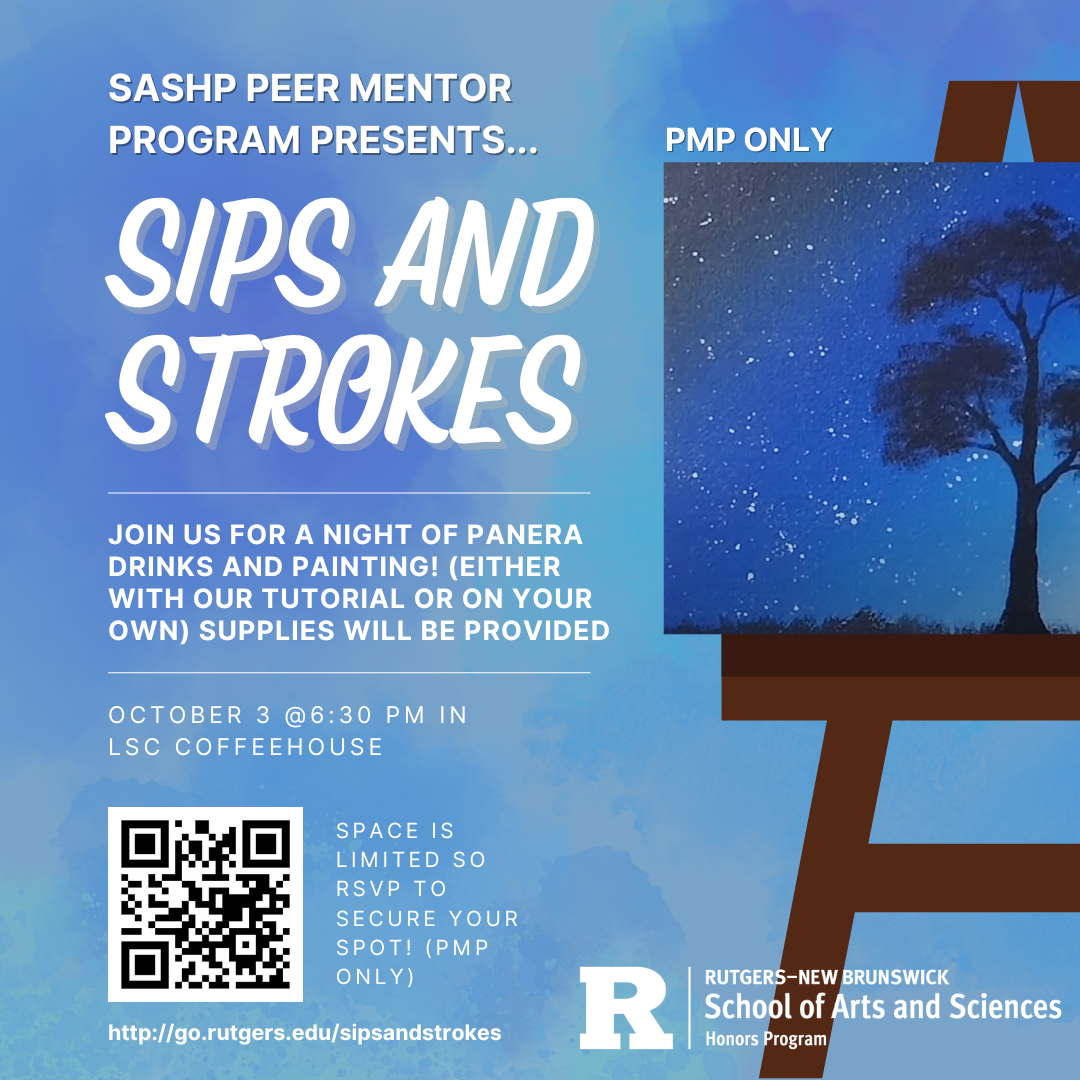 Sips & Strokes flyer