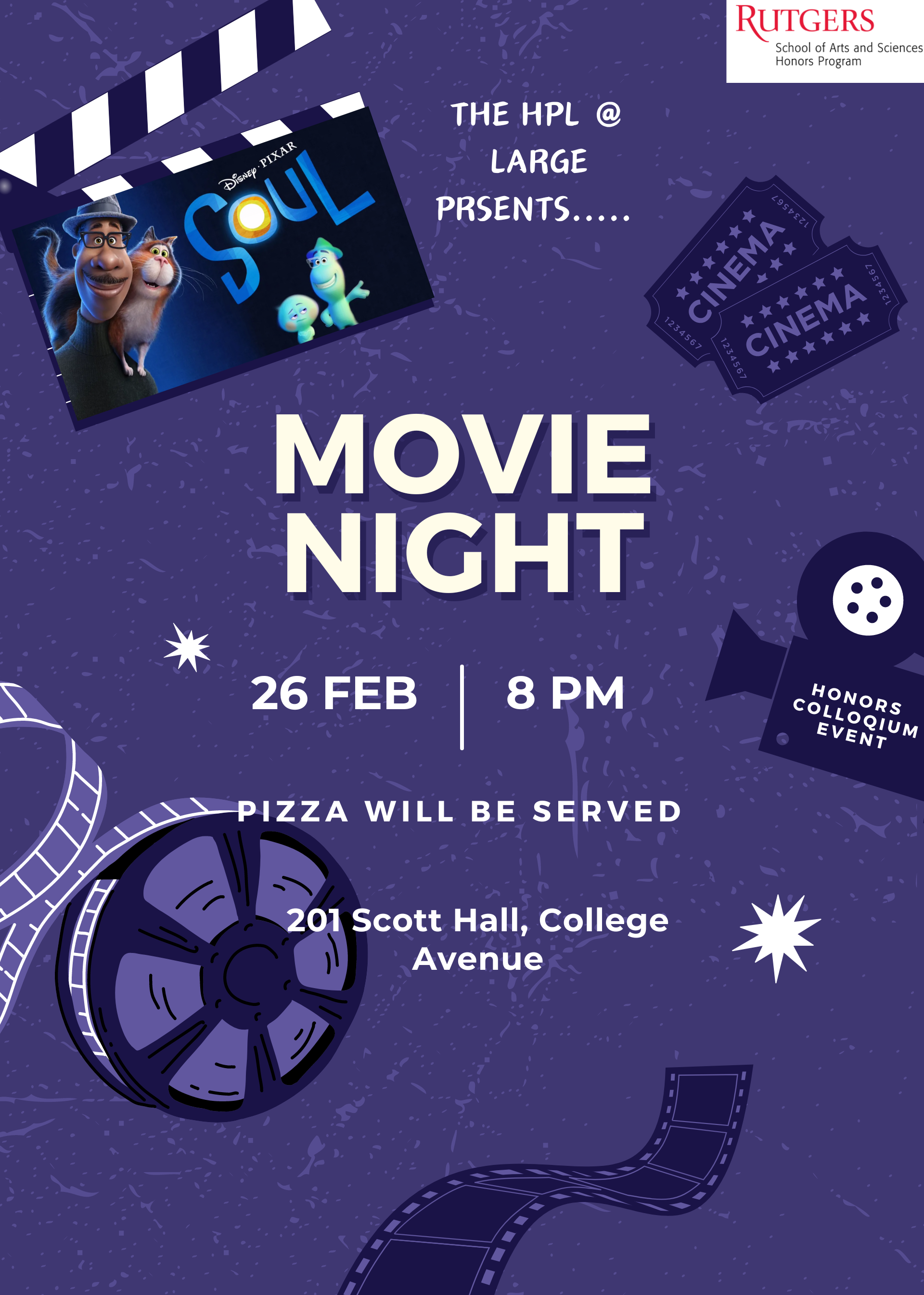 HPL At Large Movie Night