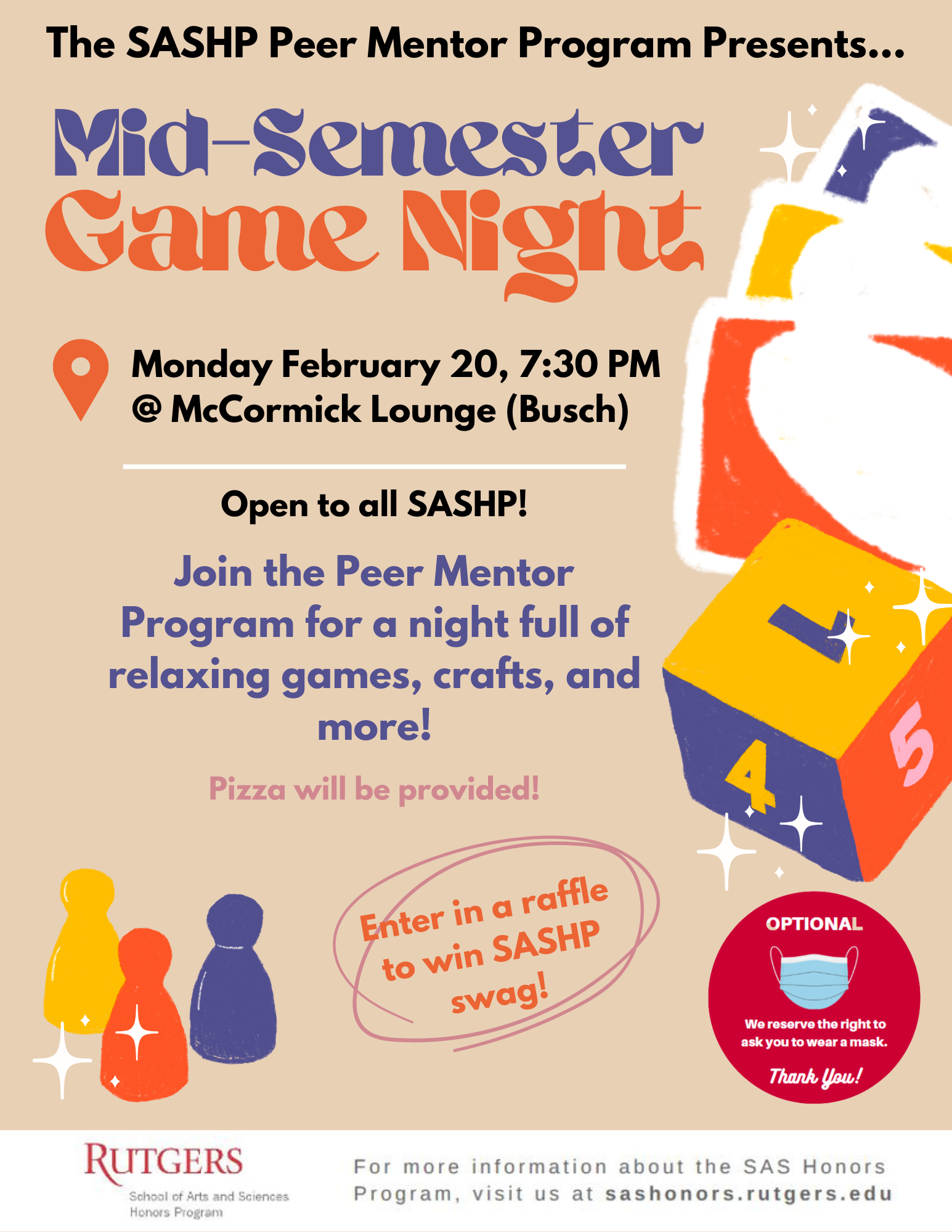 Mid Semester Game Night