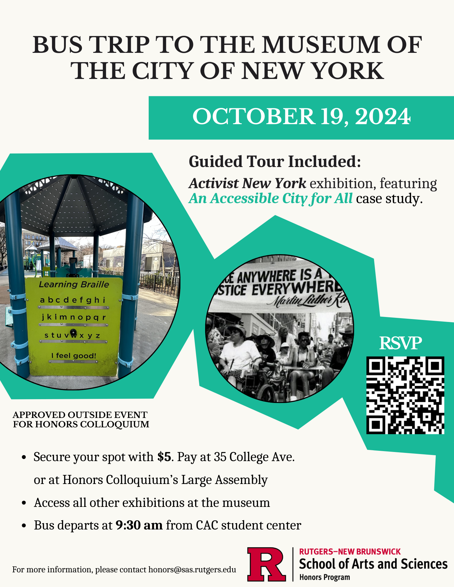 Museum of the City of NJ Fall 2024 flyer