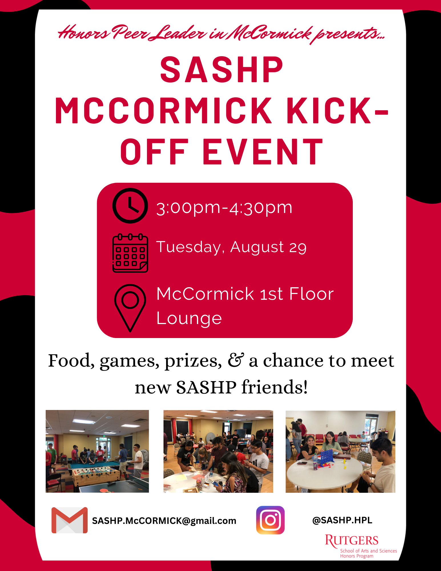 SASHP McCormick Kick Off 2023
