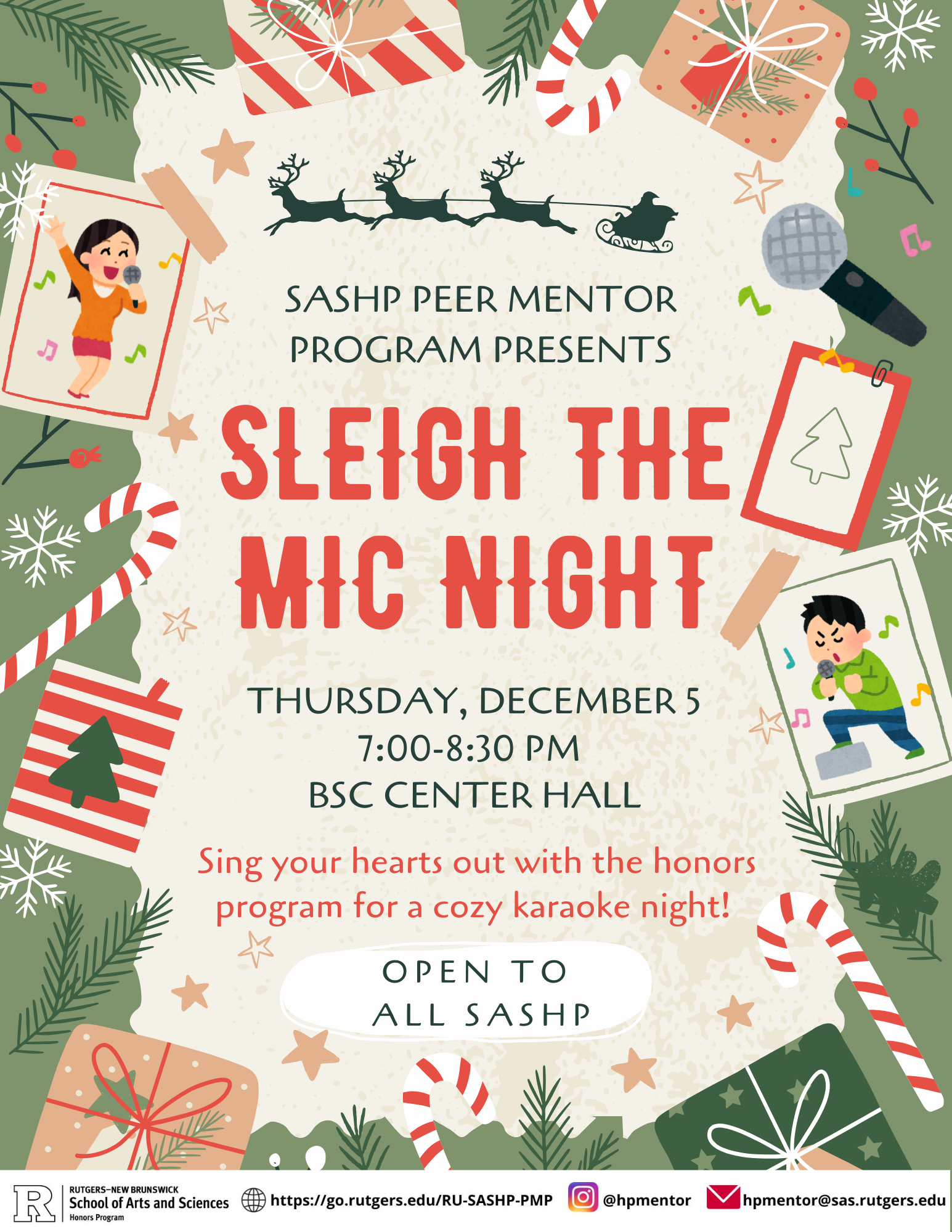 Sleigh the Mic Night