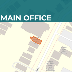 CAC Main Office at 31 Mine Street, New Bruswick